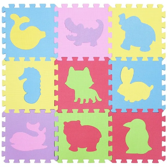 Pena podložka puzzle zvieratá Daren