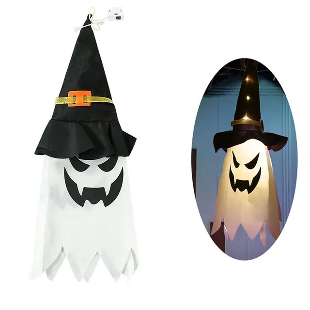 Fantom LED suspendat pentru Halloween