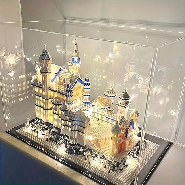 Miniaturowa rzeźba, światowa architektura krajobrazu - Swan Lake Castle Building