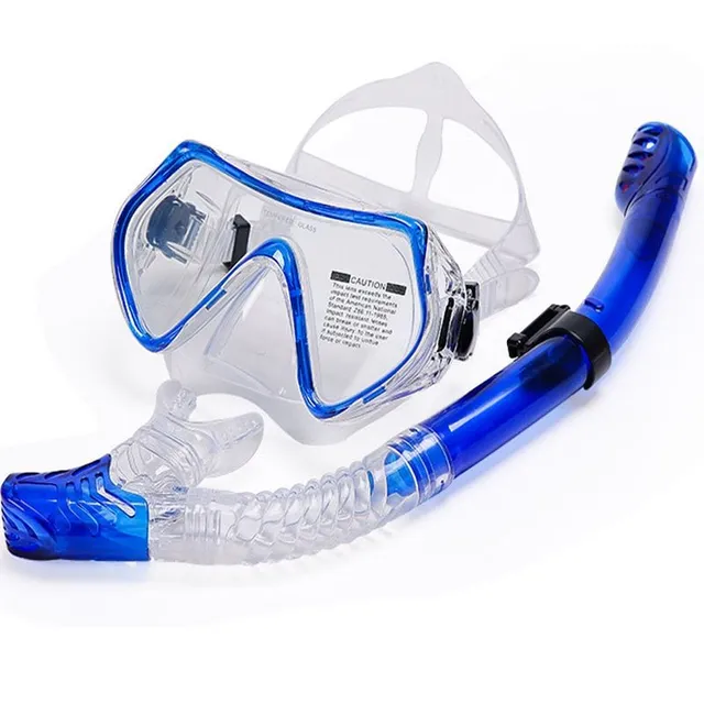 Professional diving set - diving mask + snorkel