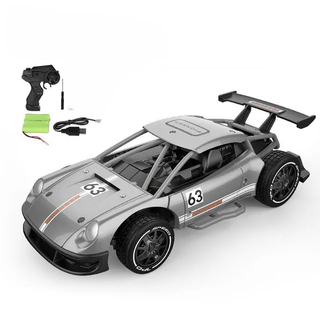 Bst Fast metal car for remote control - gray