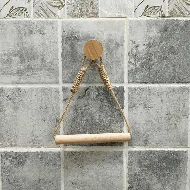 Original toilet paper rope holder