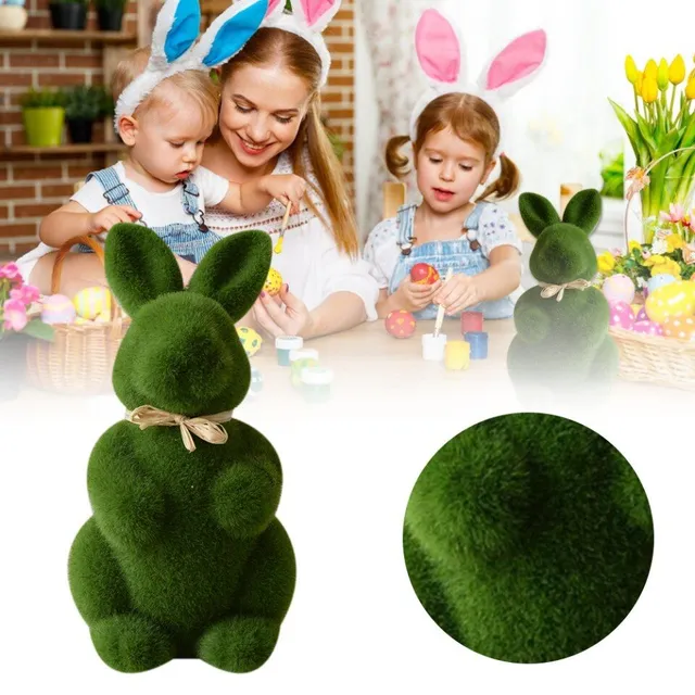 Decorative Easter Bunny from Moss