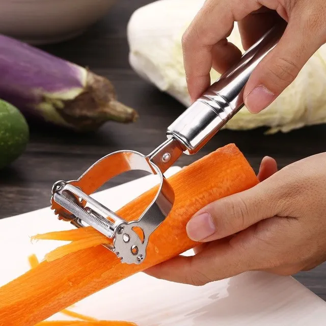 Double vegetable peeler