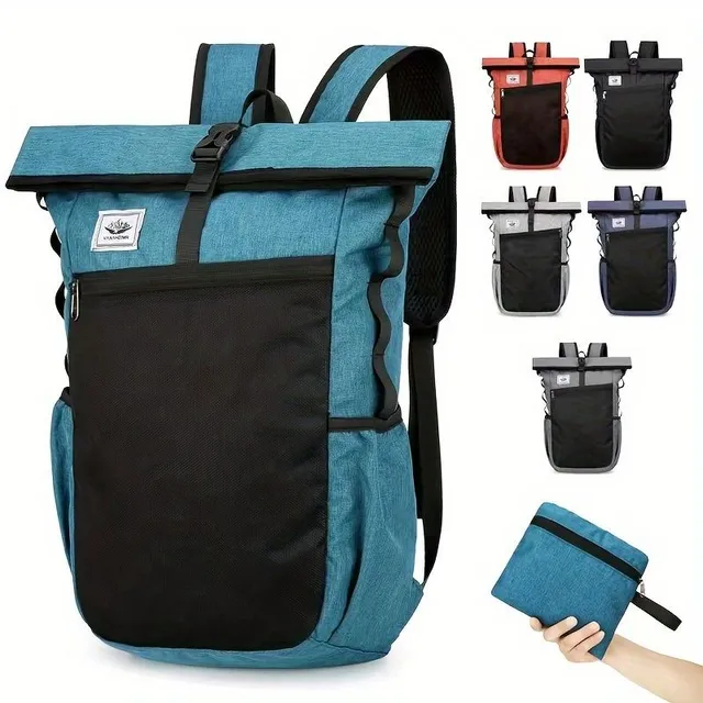 Sac à dos ultraléger pour activités de plein air avec espace de rangement, sac de voyage, sac à dos imperméable pour l'escalade, sac à dos pour ordinateur portable