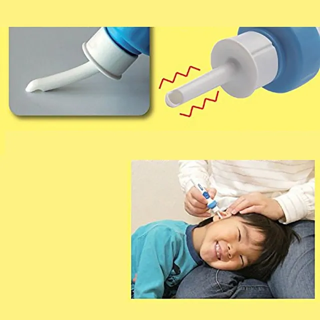Elektrický vákuový odstraňovač ušného mazu Piper (modrý)