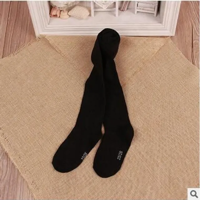 Children's single color pantyhose