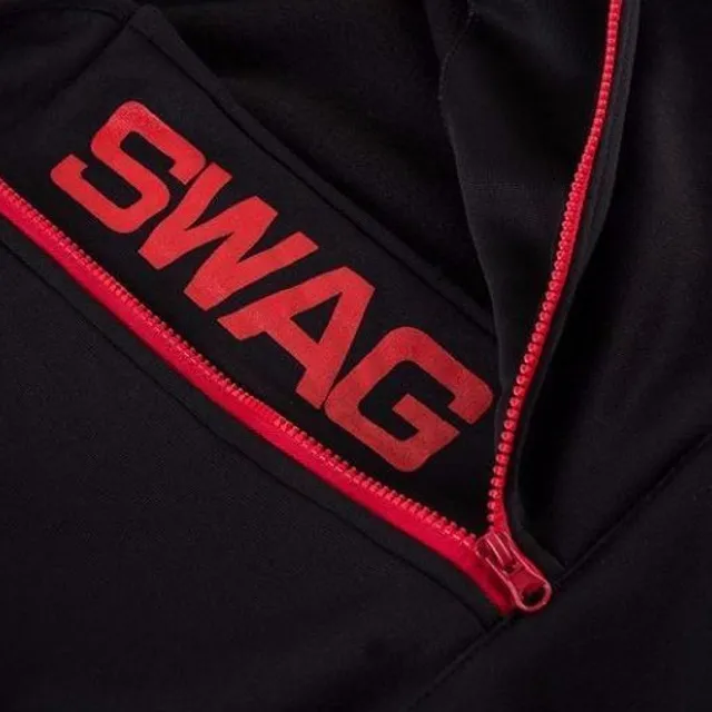 Men's sweatshirt with an interesting zipper