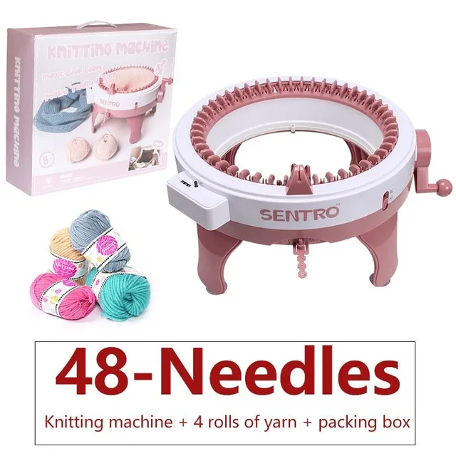 Hand creative needle knitting machine with 22/40/48 needles