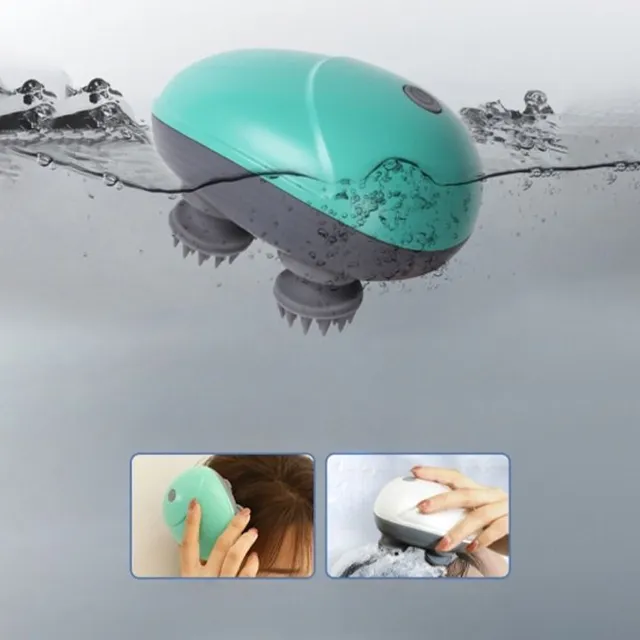 Elektronický přístroj pro masáž hlavy