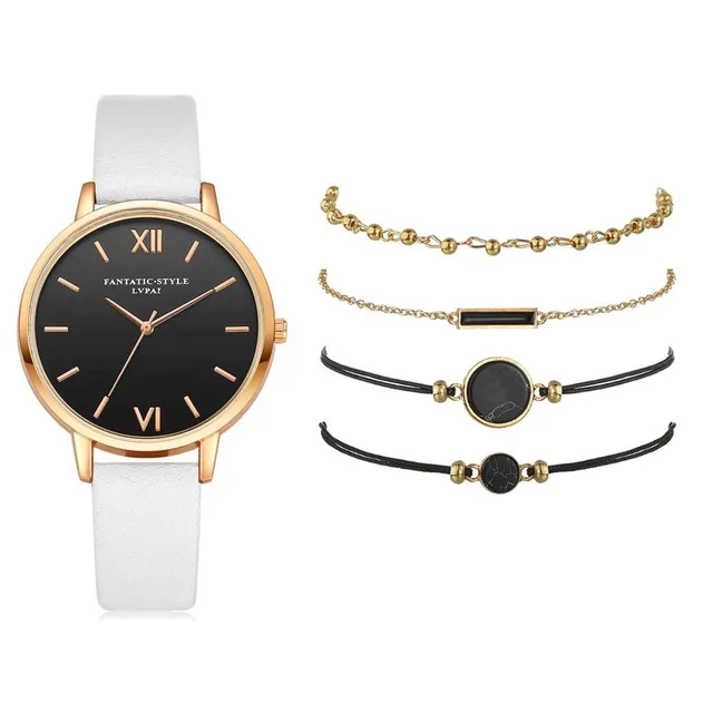 Nádherný elegantný dámsky set retiazok a hodiniek - viac variantov