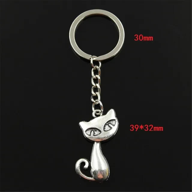 Stylish keychain for cat lovers
