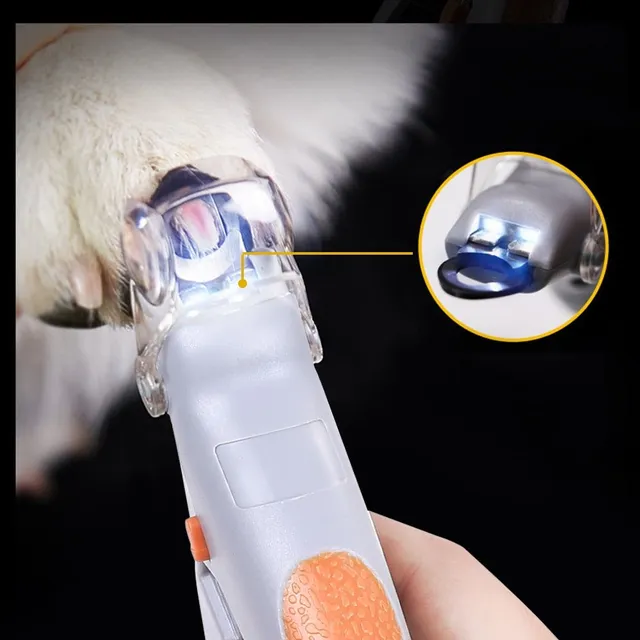 LED claw clippers for pets