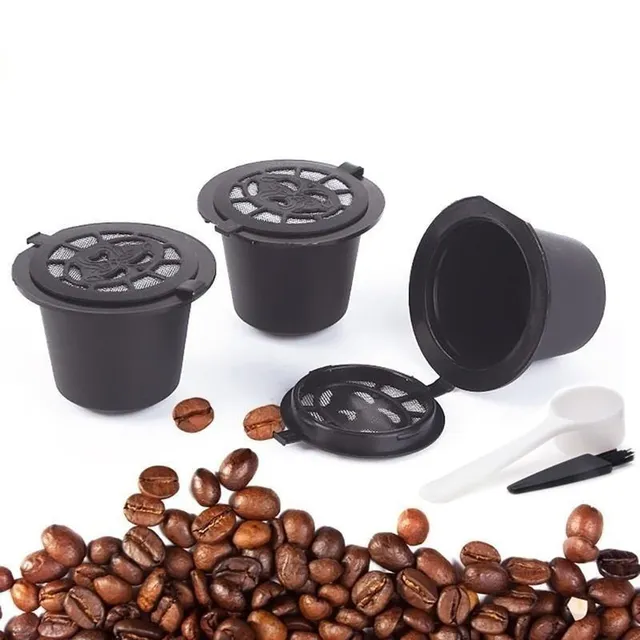 Reusable coffee maker capsules