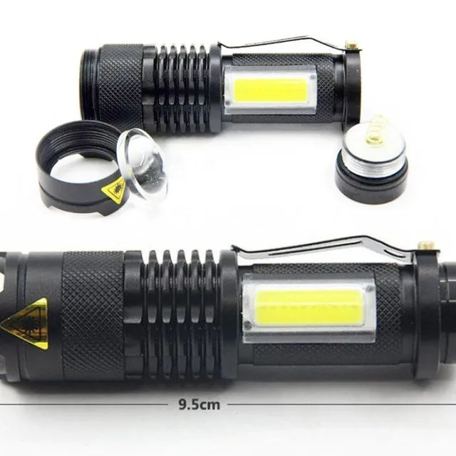 Multifunctional pocket flashlight