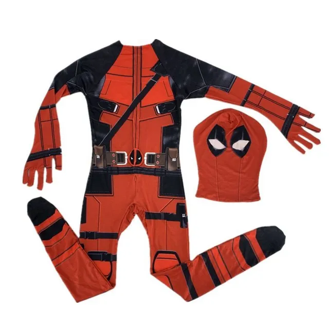 Detský módny autentický halloweenský kostým - Spiderman/Deadpool/Venom
