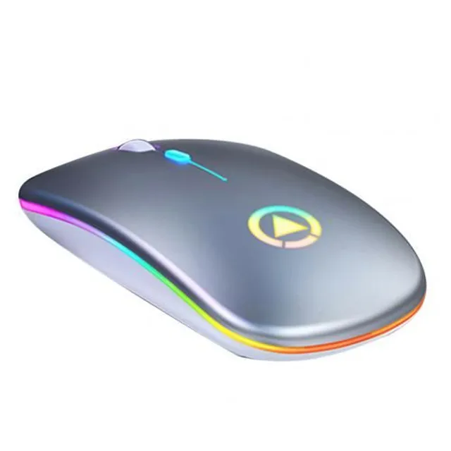 Mouse wireless cu iluminare LED