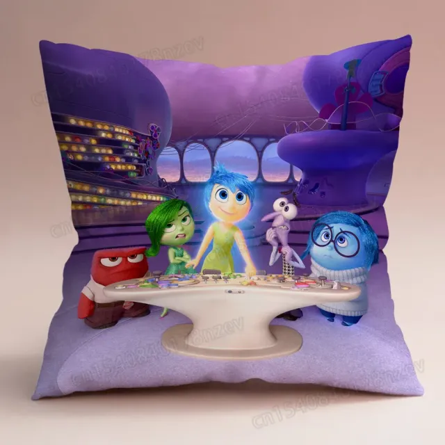 Printed cute pillowcase with motifs of favorite characters from a fairy tale In the head 2 - Inside Out 2