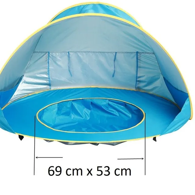 Children's tent with pool UPF + 50