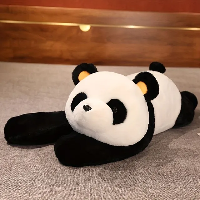 Large plush panda pillow - cute pet for your living room and bedroom