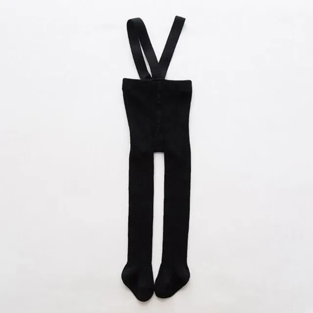 Children's tights with suspenders