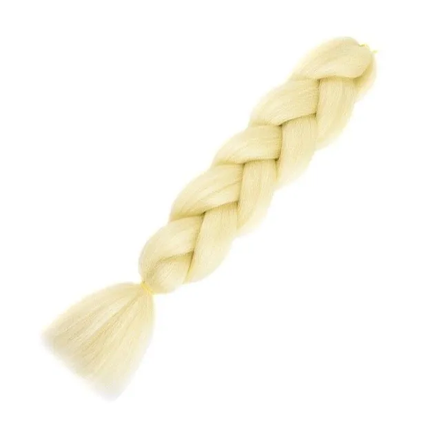 Canecalon single color braids 0 cm light Margarett zluta