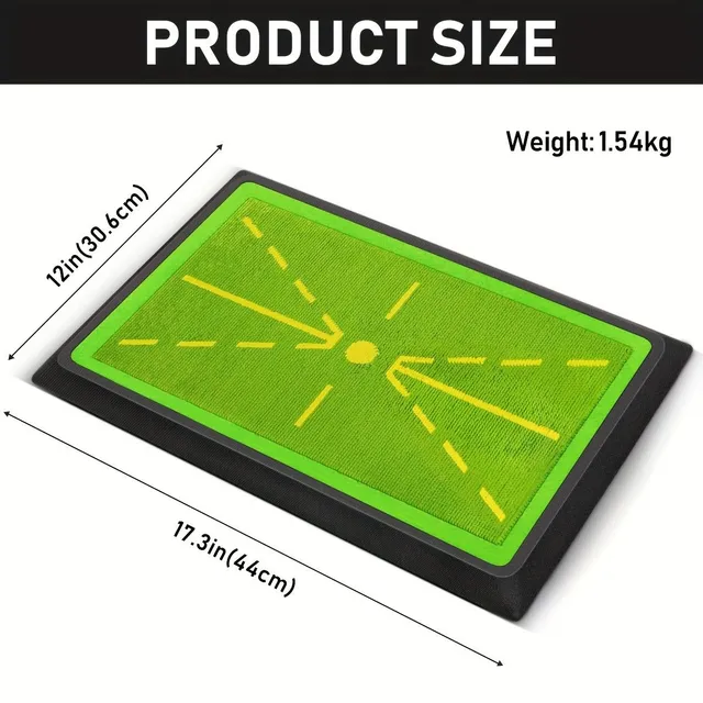 1 piece Golf training carpet for the detection of throw