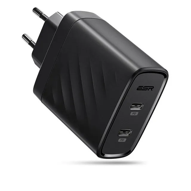 USB-C adapter ładowania sieciowego 2 porty