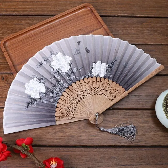 Japán trendi stílusú modern ventilátor forró nyári napok - több szín