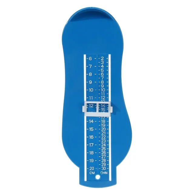 Children's foot size gauge - 7 colours