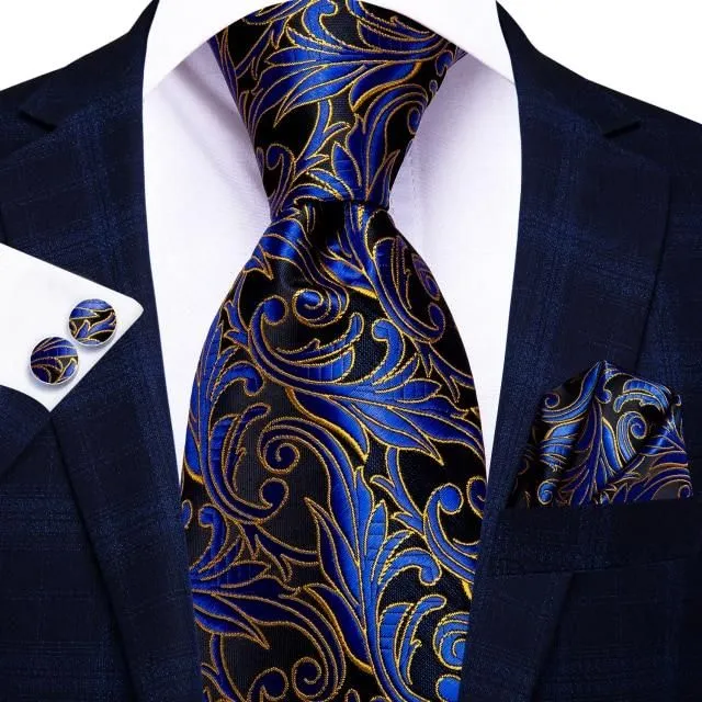 Luxus férfi selyem nyakkendő sn-3347