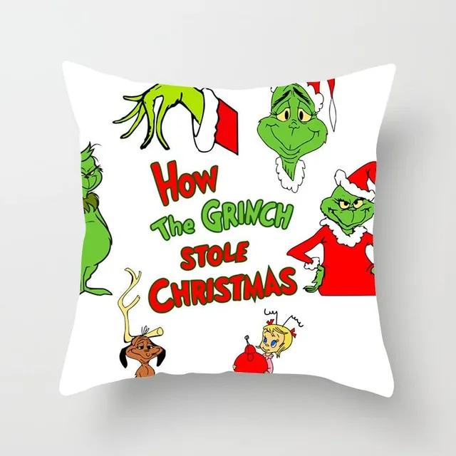 Christmas practical pillowcase with Grinch printing