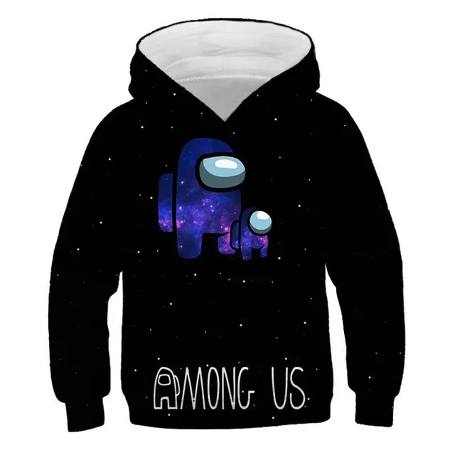 Children's sweatshirt with computer game print