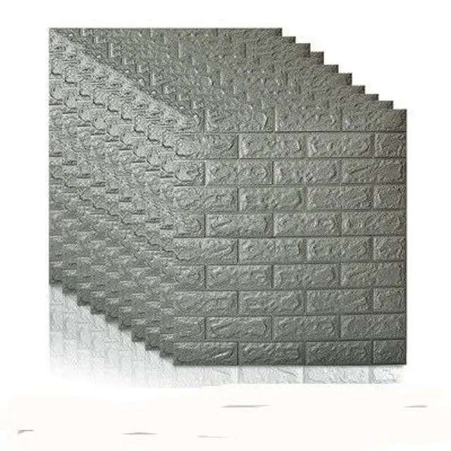 3D wallpaper on the wall / Bricks