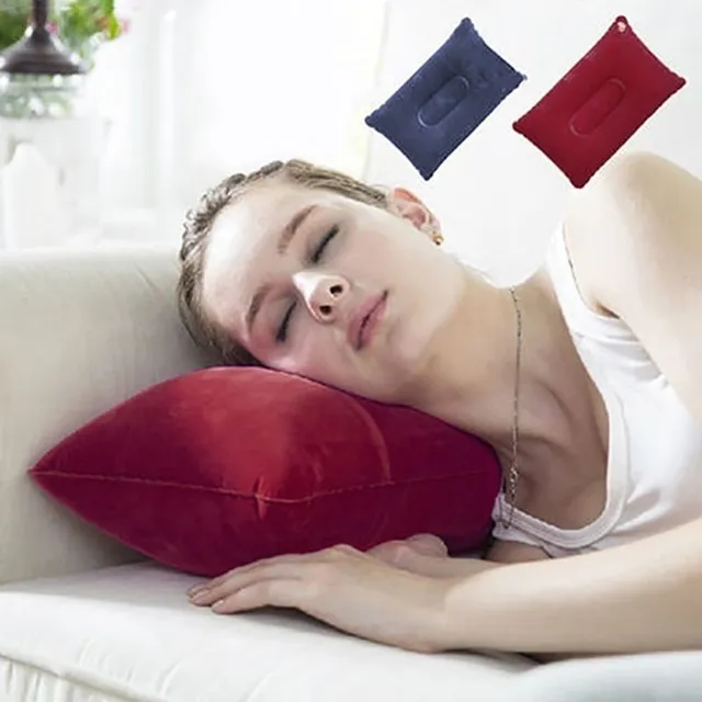 Inflatable travel pillow - 3 colours