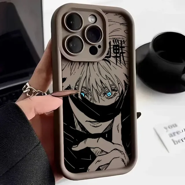 Cover for iPhone phones with themes of anime characters from favourite manga comics