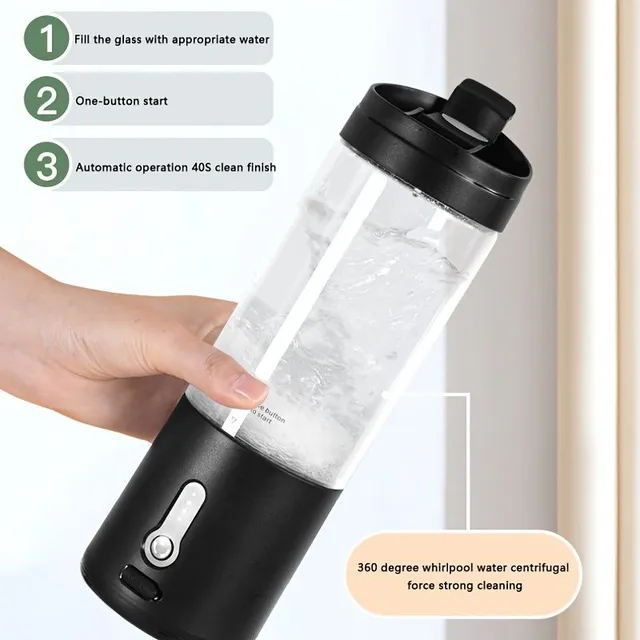 USB Rechargeable Pocket Juice with 6 Blade - For Delicious Smoothie and Shaky Anytime and Anywhere