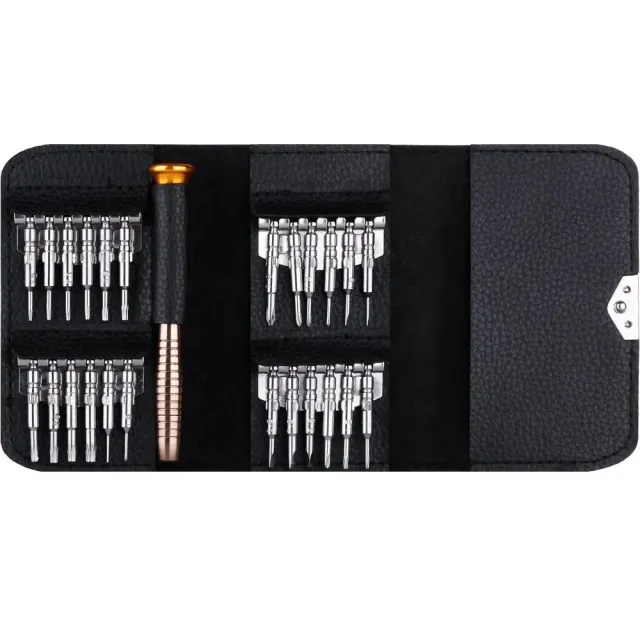 Miniature set 25 in 1 precision screwdrivers