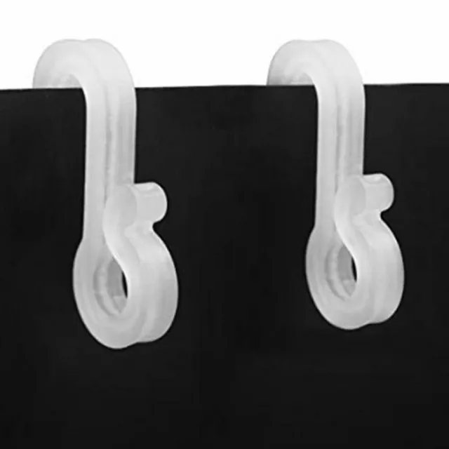 Hooks white 24 pcs