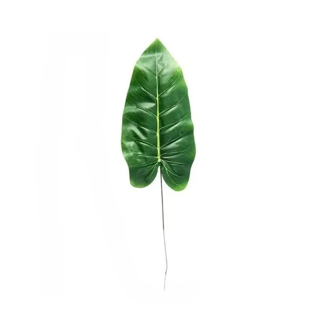 Artificial decorative leaves for vase