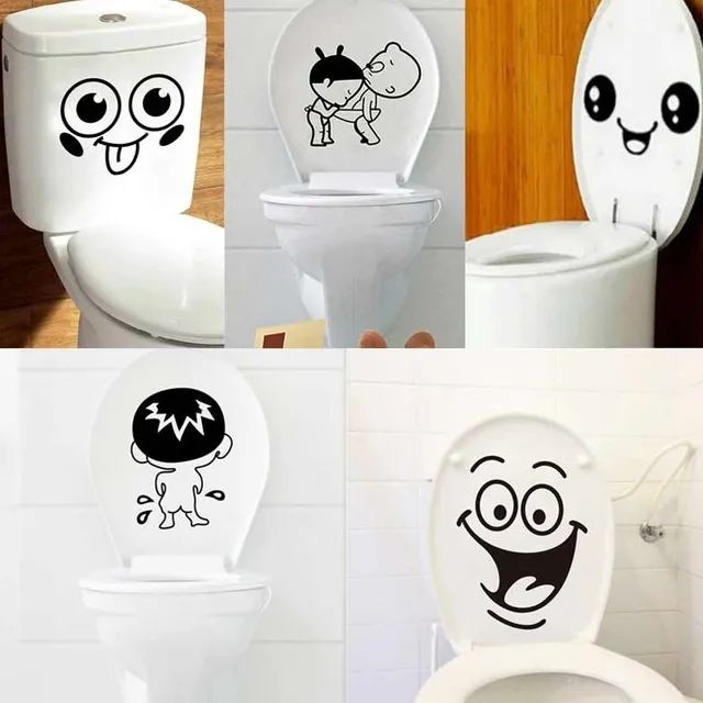 Funny bath sticker - 5 variants