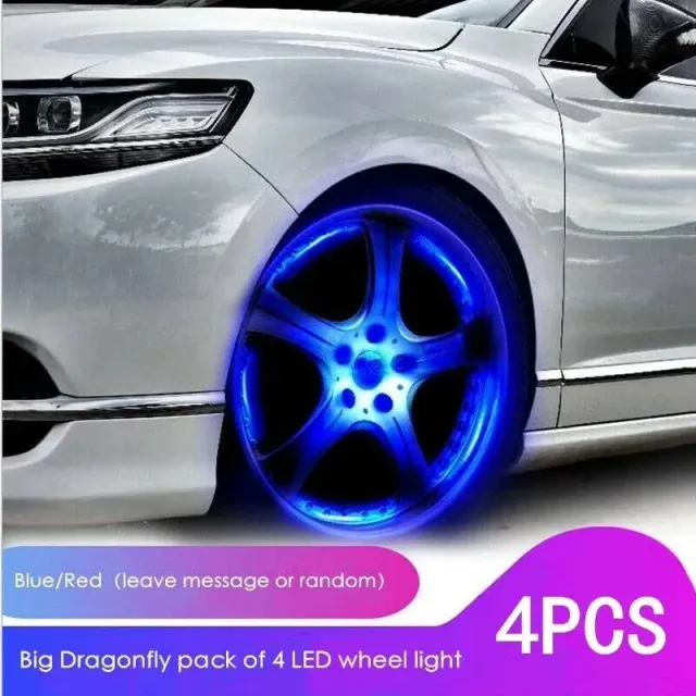4 Pcs Waterproof Light for Car Wheel Tyre