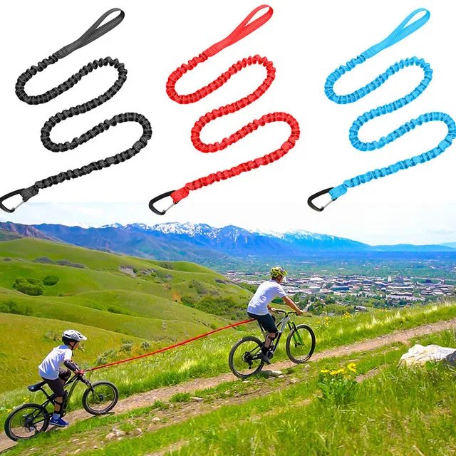 Pulling elastic rope for children's bicycle