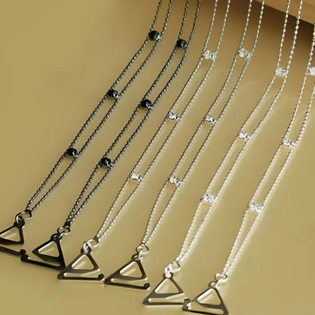 Bra straps - chain