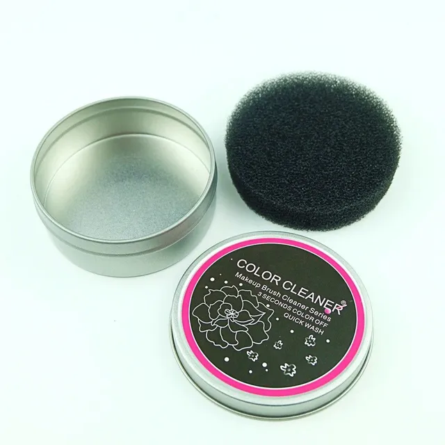 Brush cleaner for make-up with sponge