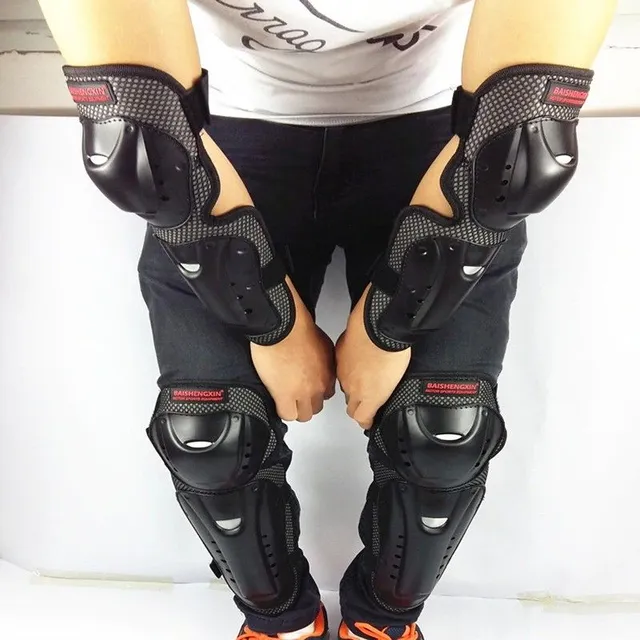 Knee and elbow protectors for motorcycle 4 pcs