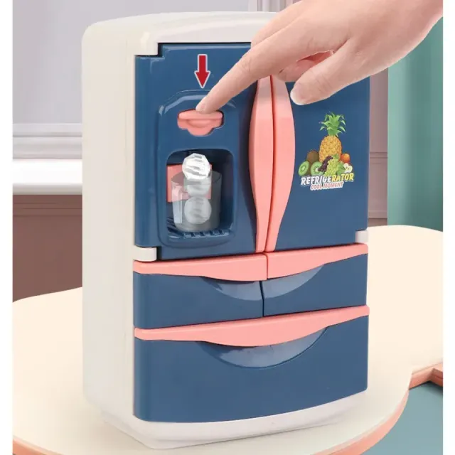 Dětská hračková lednice se zásobníkem na led pro děti od 3 let
