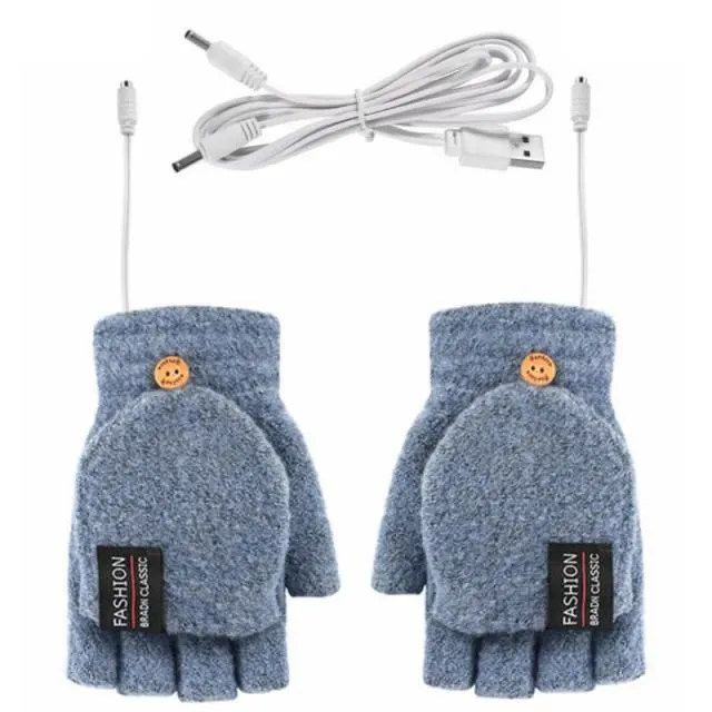 Mănuși electrice încălzite USB Mănuși electrice cu încălzire dublă Mănuși Mănuși