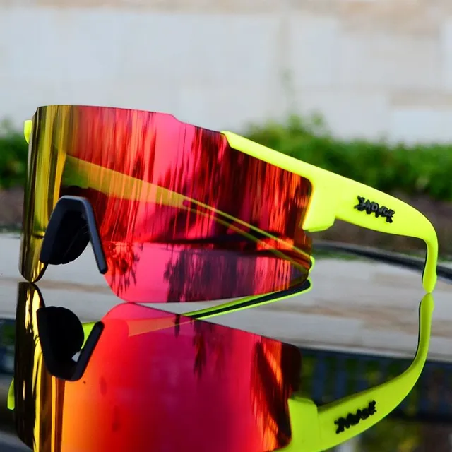 Stylowe okulary przeciwsłoneczne rowerowe - unisex 09