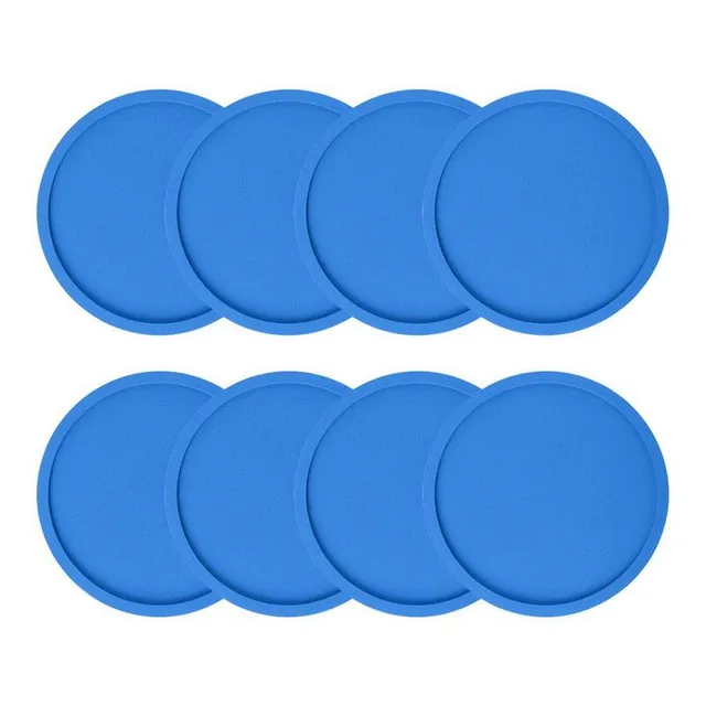 Silicone coasters 8 pcs